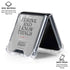 Game of Thrones: Tyrion Lannister Quote Galaxy Z Flip6 Clear Case